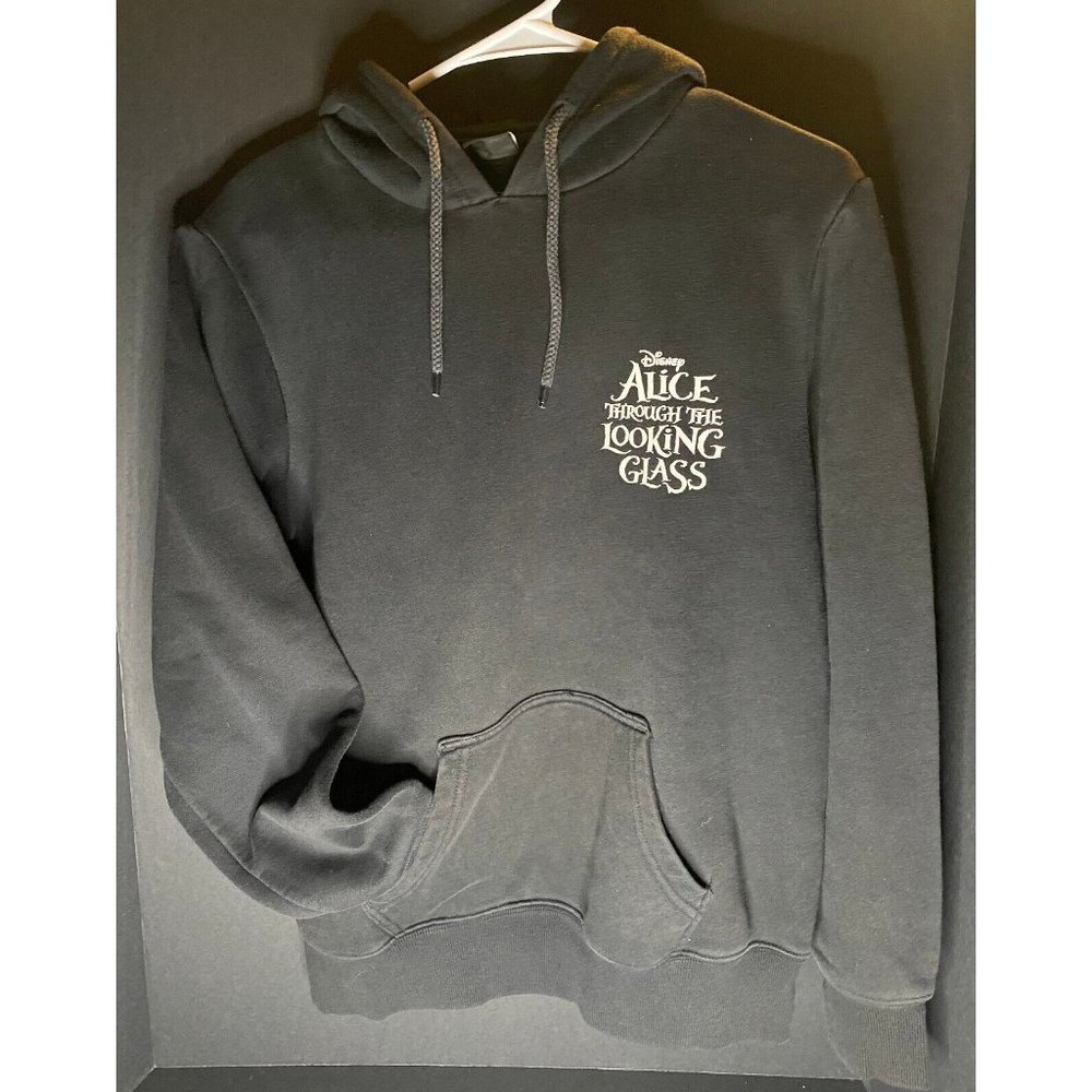 Disney Alice Through The Looking Glass Movie Promo Mens M Pullover Hoodie Casual
